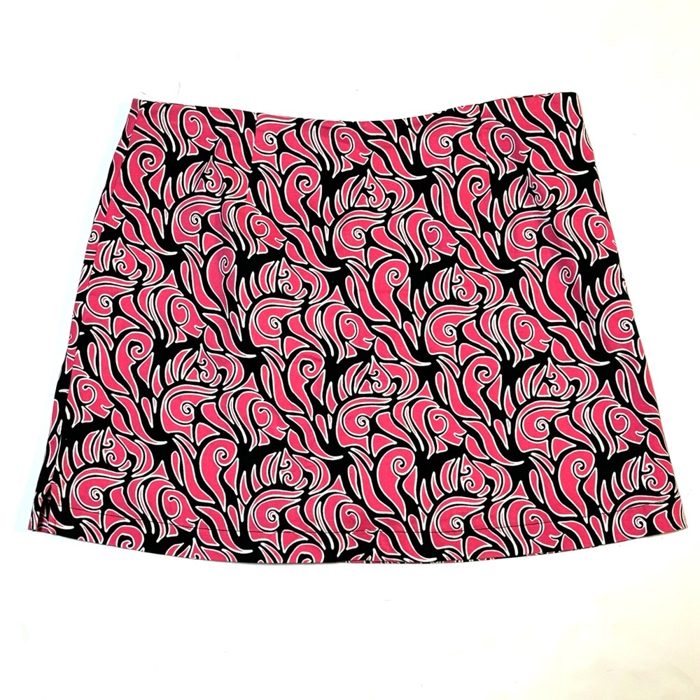 Pink & Black Skort by Metrostyle 16